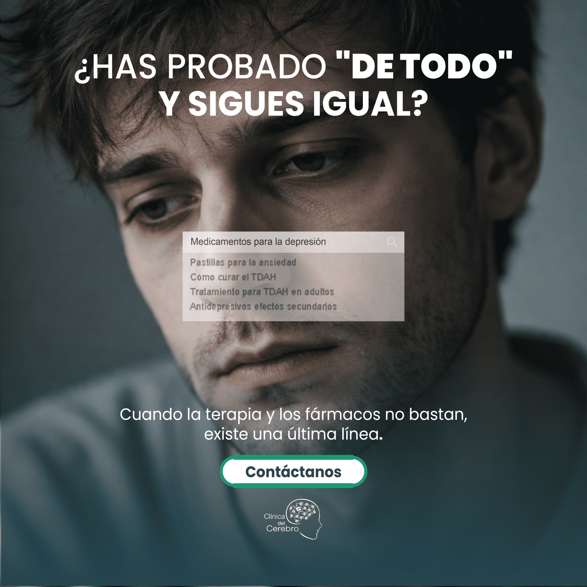 Diseño publicitario para Clínica del Cerebro